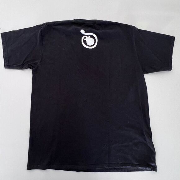 Port&Company Black Rocker George Washington Graphic Short Sleeve T-Shirt- M - Picture 2 of 9